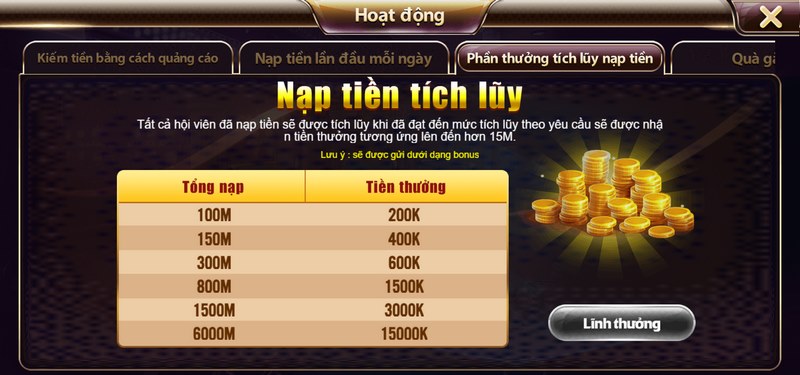 Khuyen mai nap tien TDTC Khuyến mãi nạp tiền TDTC
