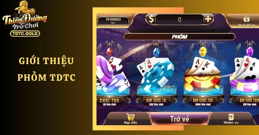 gioi thieu phom tdtc phỏm tdtc